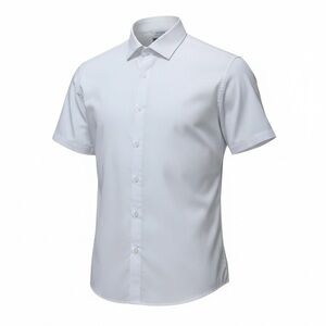 Dixxon White‎ Performance Bamboo Shirt Mens XL Short Sleeve
